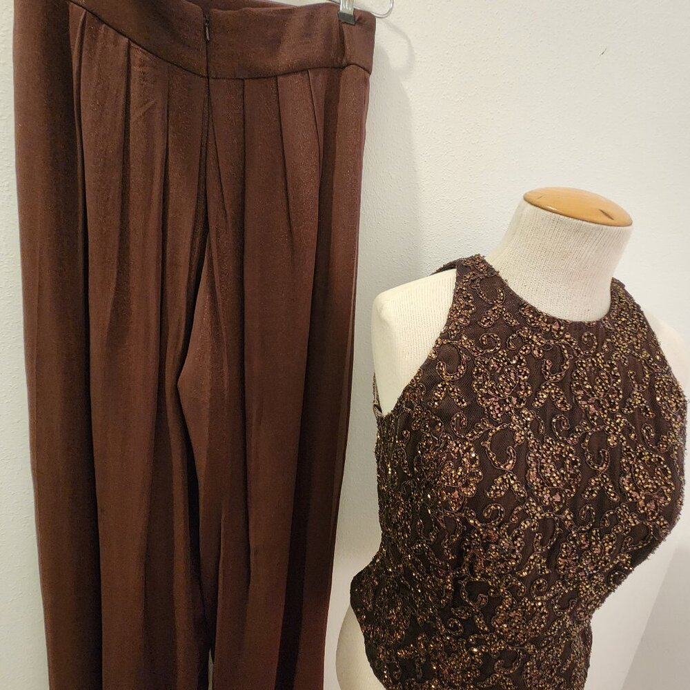 Dress top pant set